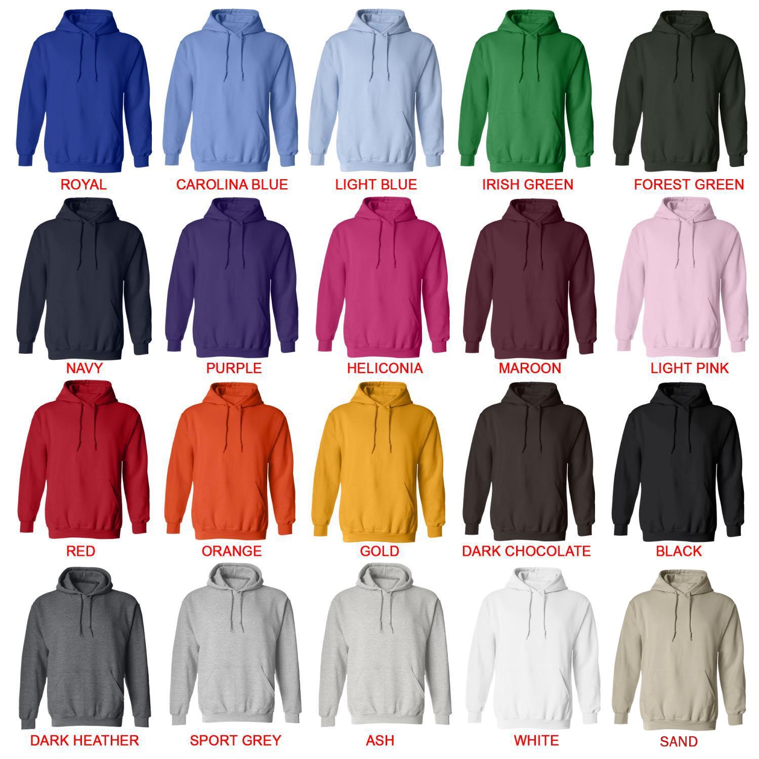hoodie color chart - Cyberpunk UK Store