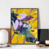 Anime C Cyberpunk E Edgerunners Poster No Framed Kraft Club Bar Paper Vintage Poster Wall Art 14 - Cyberpunk UK Store