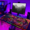 Cyberpunk Large RGB Mouse Mat Neon Gamer Mousepads LED Gaming Mousepad Big Luminous Desk Pad Desk 4 - Cyberpunk UK Store