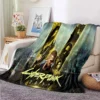 Game Cyberpunk Blanket Flannel Blanket Super Soft Fleece Throw Blankets Lightweight Warm Blanket for Couch Sofa 16 - Cyberpunk UK Store